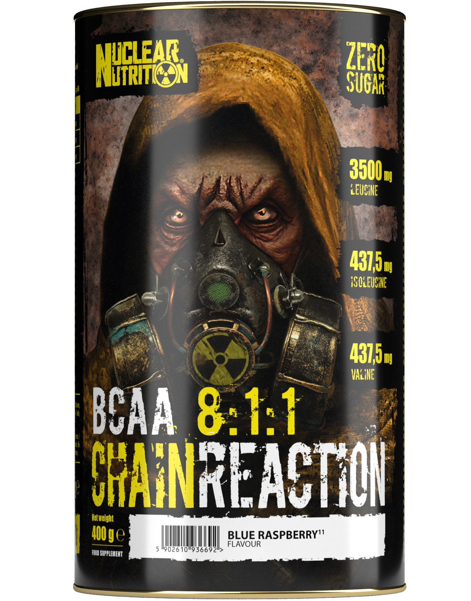 image_1-26.jpeg Nuclear Nutrition Chain Reaction BCAA 400 g | مکمل آمینو اسید زنجیرهای برای عضلهسازی - تصویر 1