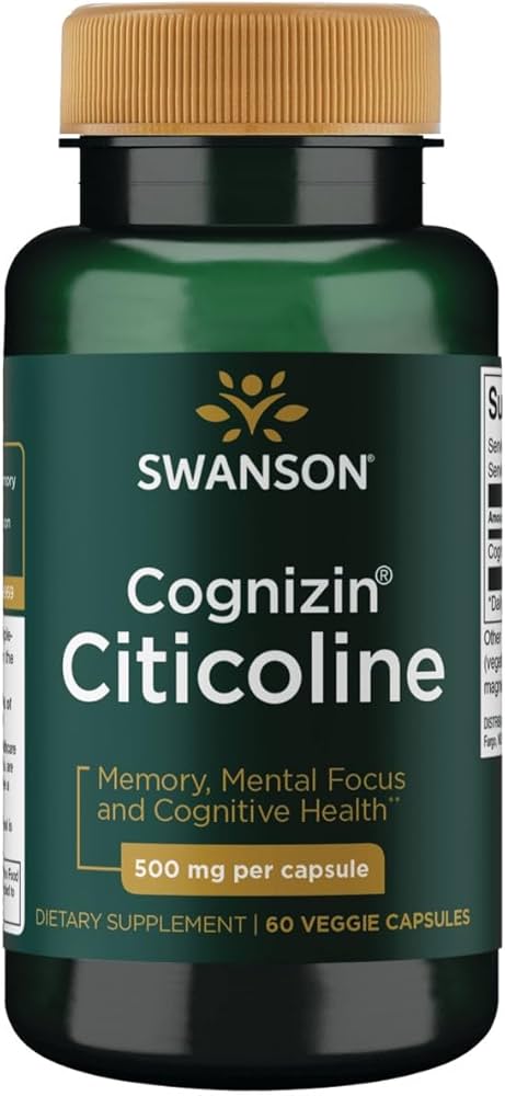 image_1-61.jpeg Swanson Ultra Cognizin Citicoline 500mg – 60 کپسول VEGAN - تصویر 1