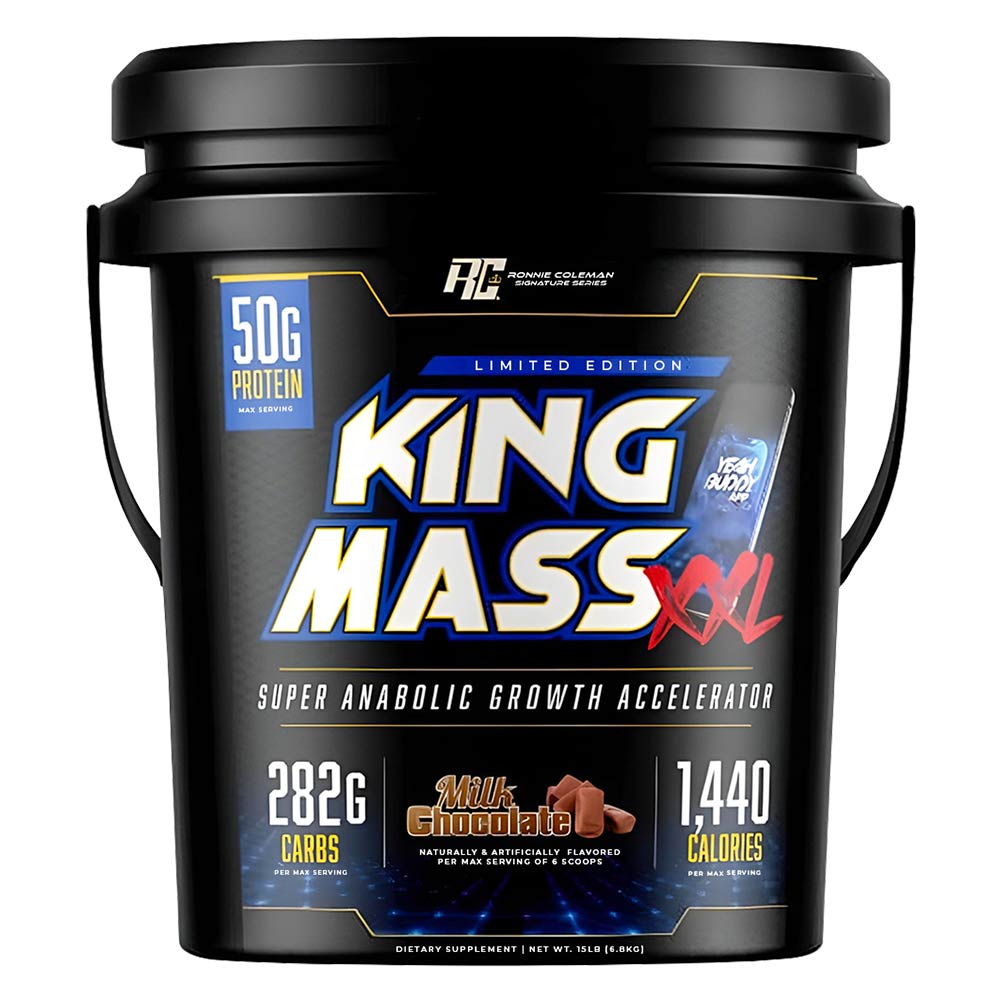 image_1-74.jpeg Ronnie Coleman King Mass XXL (15 پوند) – مکمل گینر برای افزایش وزن و عضله - تصویر 1