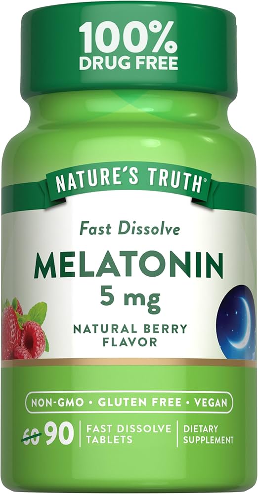 image_2-14.jpeg Nature's Truth ملاتونین 5mg – 90 قرص | مکمل خواب - تصویر 1