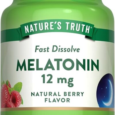 NATURE'S TRUTH ملاتونین 12 میلی‌گرم – 120 کپسول - تصویر 3