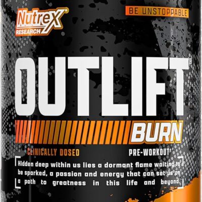 Nutrex OUTLIFT BURN – پودر پیش‌تمرین با 22 سروینگ - تصویر 3