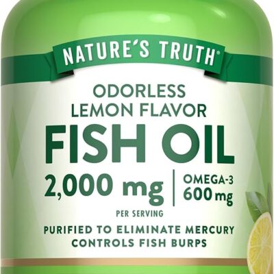 Nature's Truth روغن ماهی 2000mg - 60 سافت ژل - تصویر 4