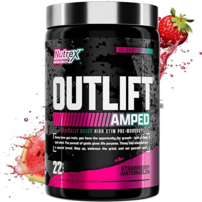 Nutrex OUTLIFT AMPED – پیش‌تمرینی با ۲۲ سروینگ - تصویر 3