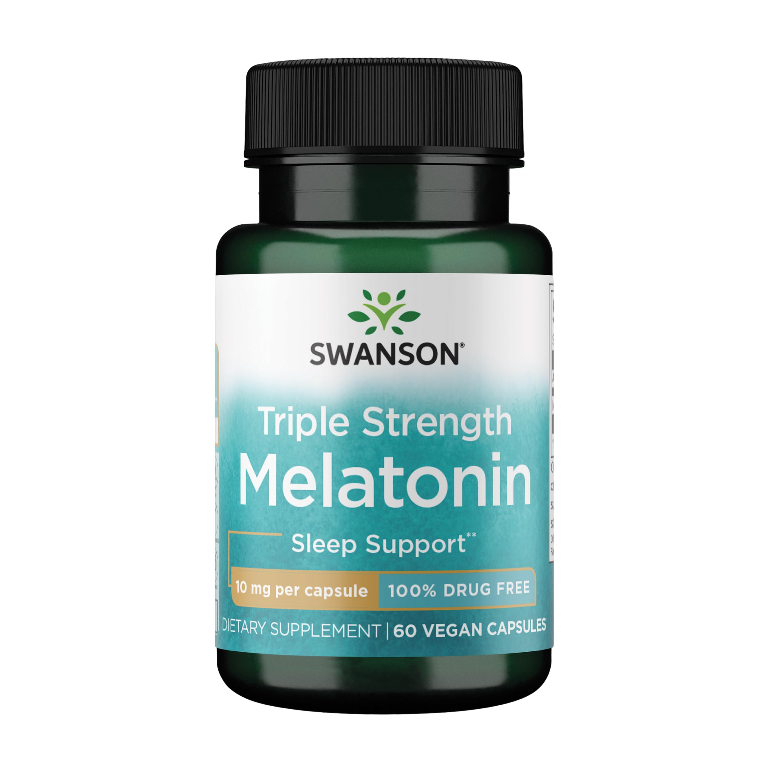 image_3-55.jpeg Swanson Triple Strength Melatonin – ملاتونین سهگانه قدرت با 60 کپسول وگان - تصویر 1