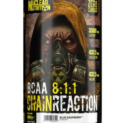 Nuclear Nutrition Chain Reaction BCAA 400 g | مکمل آمینو اسید زنجیره‌ای برای عضله‌سازی - تصویر 3