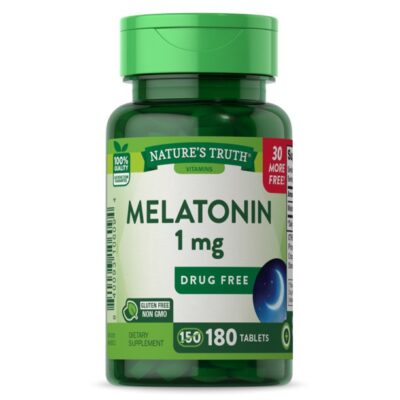 Nature's Truth ملاتونین 1mg – 180 کپسول - تصویر 5