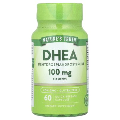 Nature's Truth DHEA 50mg - 60 کپسول | مکمل هورمونی پیش‌ساز - تصویر 4