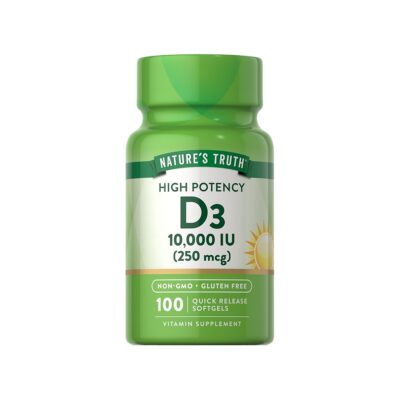 Nature's Truth D3 10,000 IU – 100 Softgels | ویتامین D3 - تصویر 5