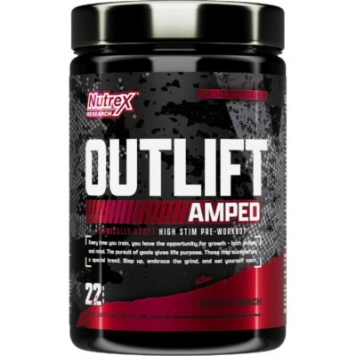 Nutrex OUTLIFT AMPED – پیش‌تمرینی با ۲۲ سروینگ - تصویر 4