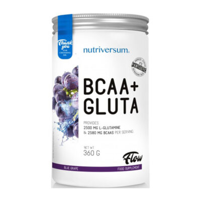 Nutriversum FLOW BCAA+GLUTA 360 گرم – پودر آمینو اسید - تصویر 2