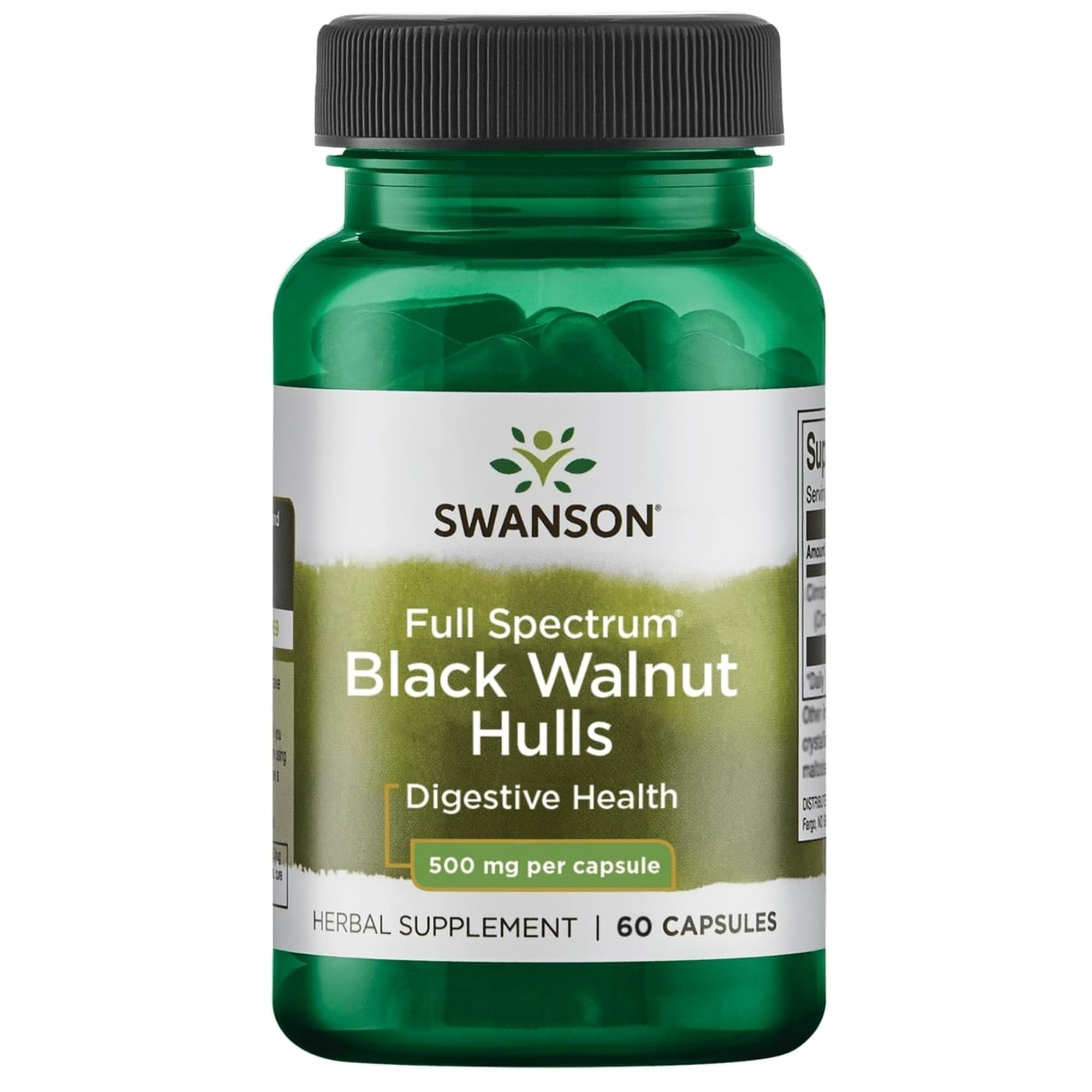 image_4-62.jpeg Swanson Full Spectrum Black Walnut Hulls 500 mg – کپسول 60 عدد - تصویر 1