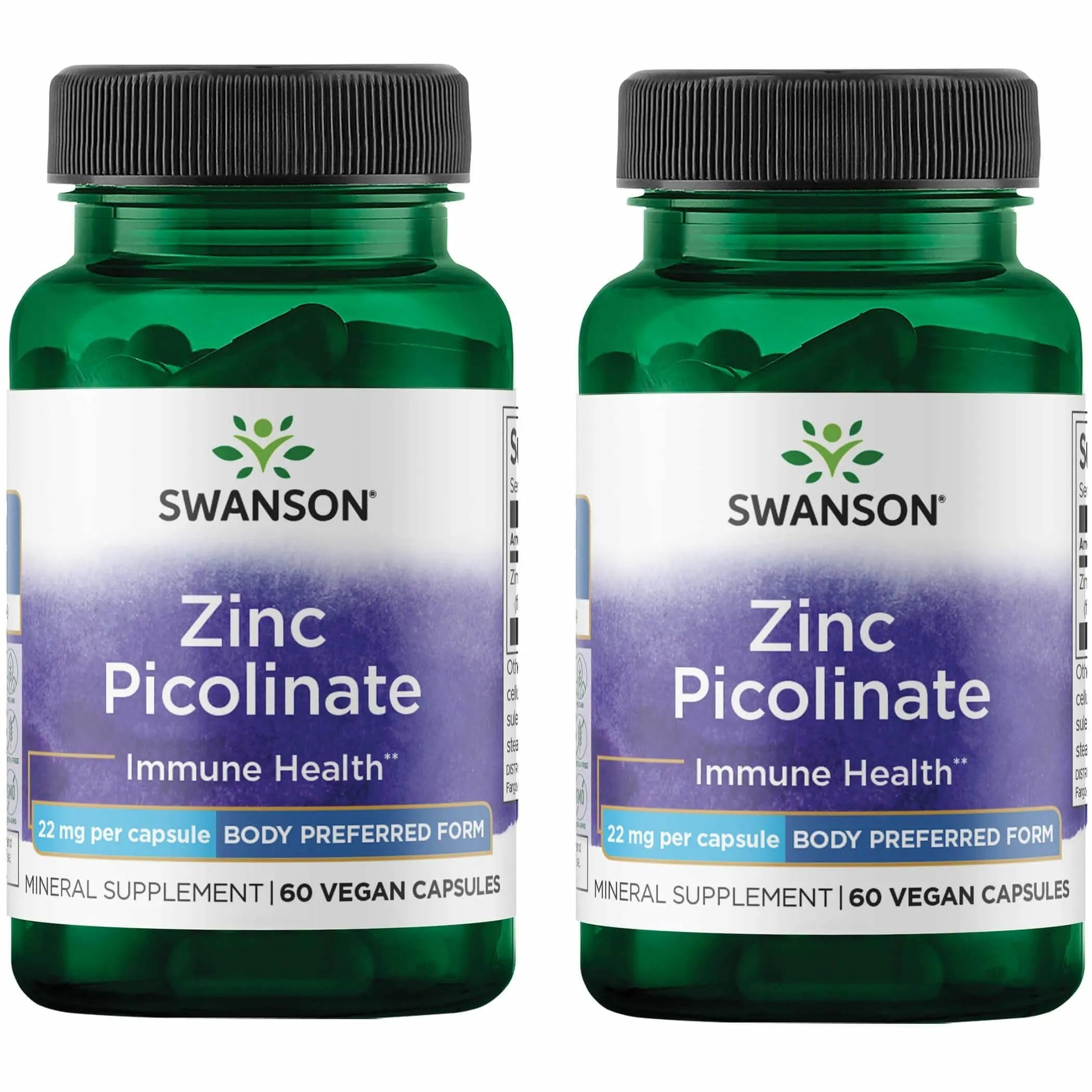 image_4-72.jpeg Swanson Zinc Picolinate 22 mg – 60 کپسول وگان (زینک پیکولینات) - تصویر 1