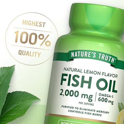 Nature's Truth روغن ماهی 2000mg - 60 سافت ژل - تصویر 5