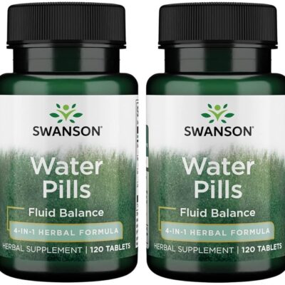 SWANSON Diet Water Pills (120 Tablets) – قرص دیورتیک برای مدیریت آب بدن