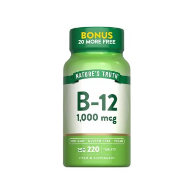 Nature's Truth B-12 1000 mcg – 100 قرص | مکمل ویتامین B12 - تصویر 4