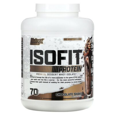 Nutrex ISO FIT 5LB پروتئین وی ایزوله – مکمل عضله‌سازی - تصویر 5