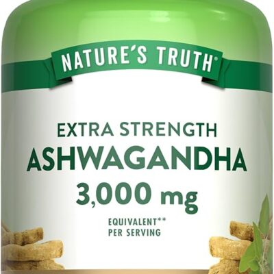 Nature's Truth Ashwagandha Root – 90 کپسول | مکمل گیاهی - تصویر 3