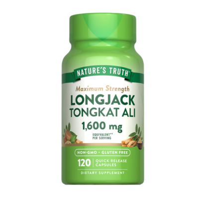 Nature's Truth Tongkat Ali 1600mg – مکمل گیاهی (120 کپسول) - تصویر 6