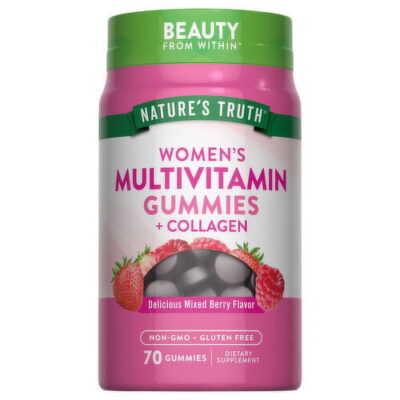 Nature's Truth Women's Multivitamin + Collagen Gummies – مولتی‌ویتامین زنان با کلاژن (70 جویدنی) - تصویر 5