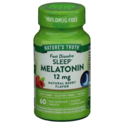 ملاتونین 12mg گُمز – Nature's Truth (60 عدد) - تصویر 4