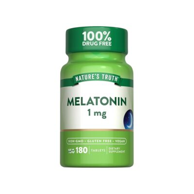 Nature's Truth ملاتونین 1mg – 180 کپسول - تصویر 7