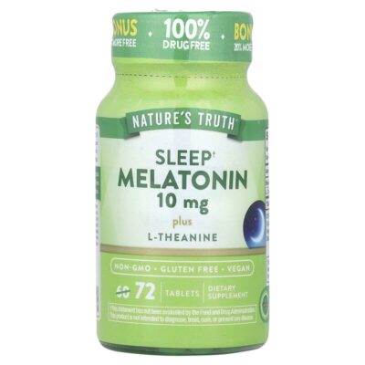 Nature's Truth ملاتونین 10mg - 72 کپسول - تصویر 7