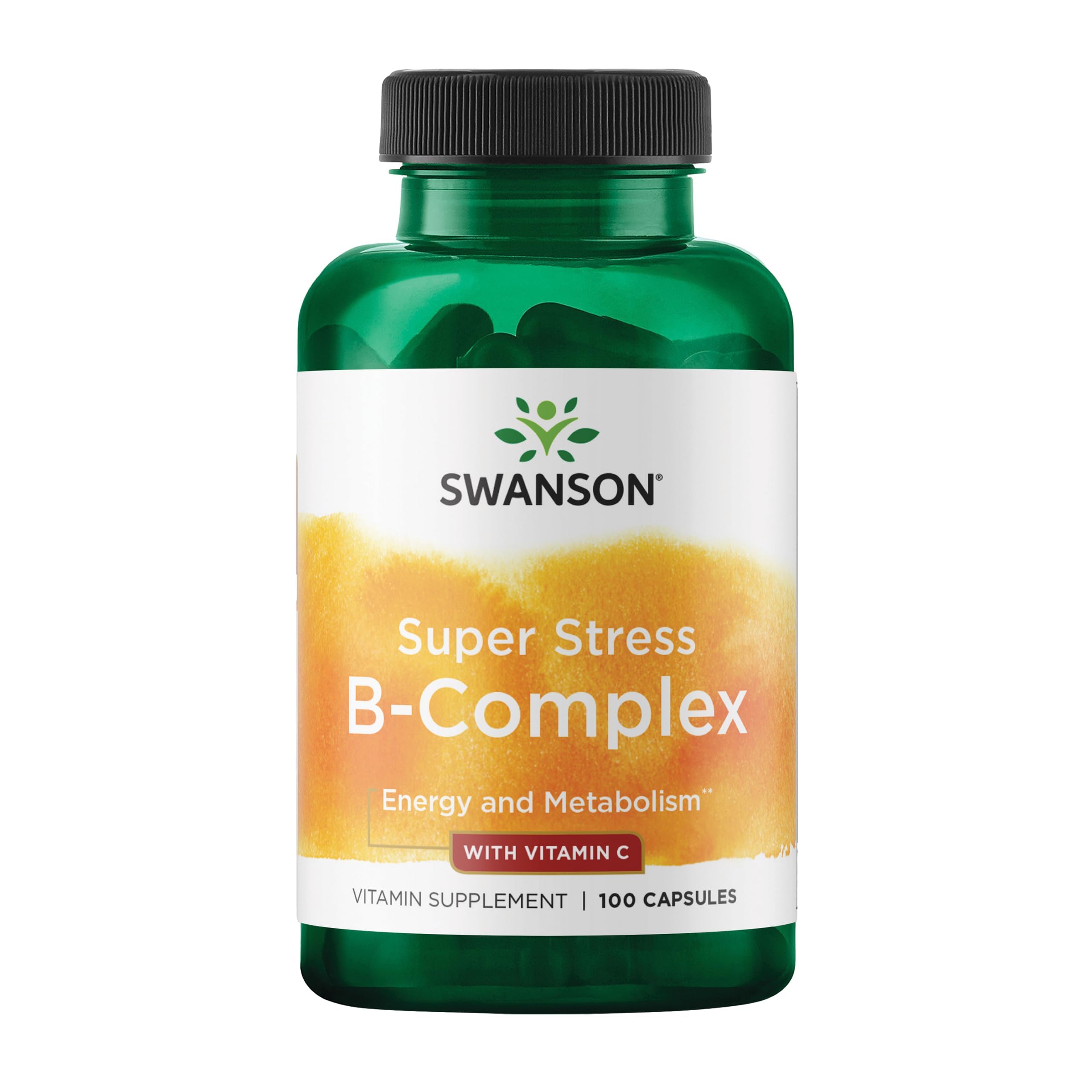 image_7-50.jpeg SWANSON Super Stress B Complex با ویتامین C – 100 کپسول - تصویر 1