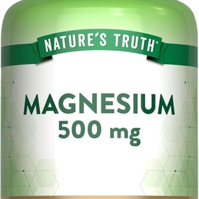 مگنزیوم اکساید 500 میلی‌گرم – Nature's Truth – 90 کپسول - تصویر 7