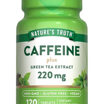 Nature's Truth کافئین + چای سبز - ۱۲۰ قرص - تصویر 6