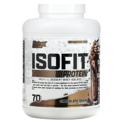 Nutrex ISO FIT 5LB پروتئین وی ایزوله – مکمل عضله‌سازی - تصویر 6