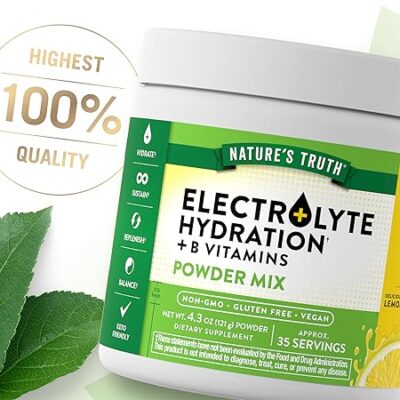 Nature's Truth Electrolyte Hydra Powder (4.3 oz) – پودر الکترولیت هیدرا - تصویر 7