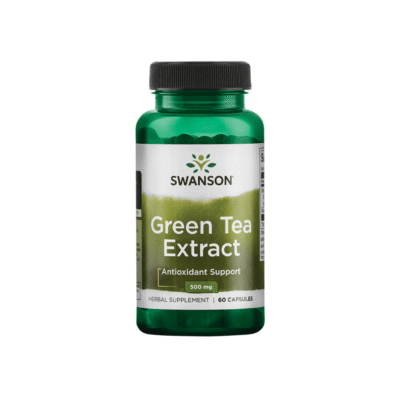 Swanson عصاره چای سبز گیاهی 500mg – 60 کپسول | مکمل گیاهی
