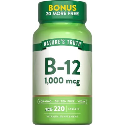Nature's Truth B-12 1000 mcg – 100 قرص | مکمل ویتامین B12 - تصویر 6