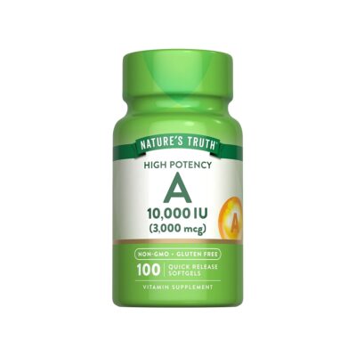 Nature's Truth ویتامین A 10,000 IU (3000 mcg) – 100 سافت‌ژل - تصویر 4
