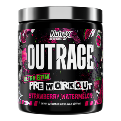Nutrex OUTRAGE پودر پیش‌تمرینی - ۳۰ سروینگ - تصویر 7
