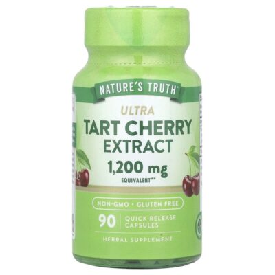 Nature's Truth Tart Cherry - 90 کپسول | مکمل ترش‌چری با خواص آنتی‌اکسیدانی - تصویر 3